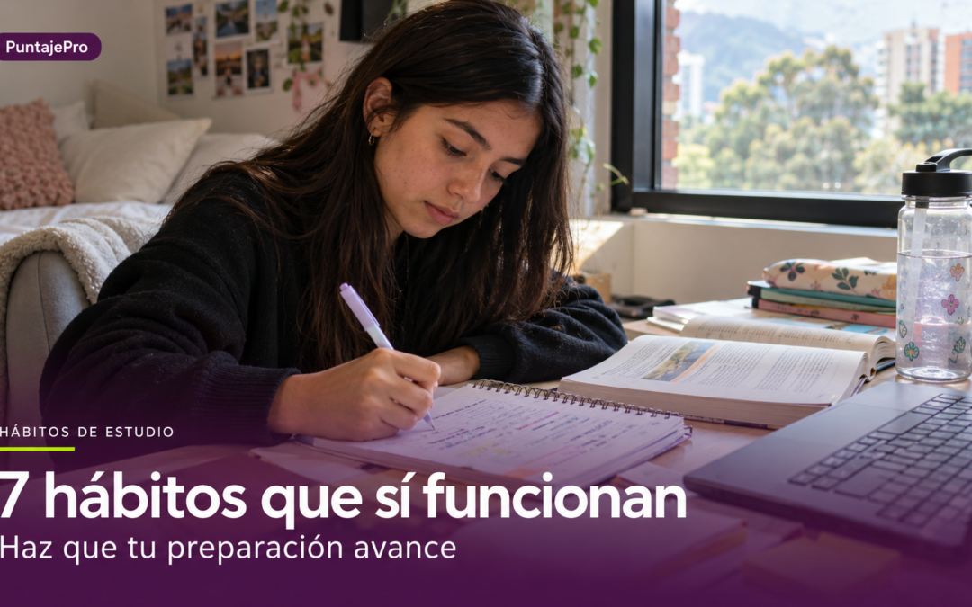 7 hábitos de estudio que sí funcionan para prepararte para el ICFES