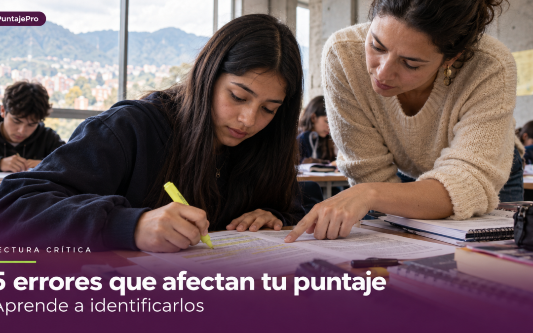 5 errores que te bajan el puntaje en Lectura Crítica del Saber 11 (y cómo evitarlos)